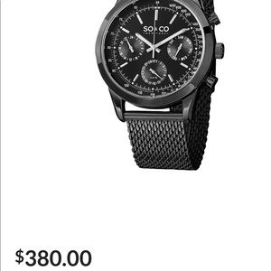 So&Co Tribeca 5006A 44mm Black Watch